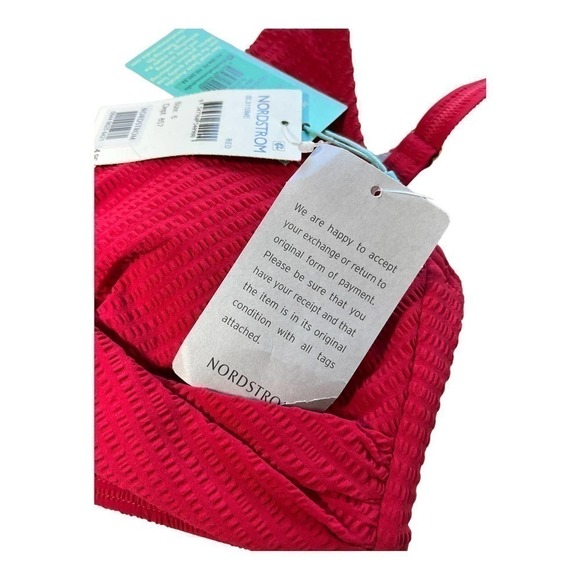 Sea Level Messina Cross Front Multifit Red Swimsuit Bra Size 6 NWT- MSRP $84.95 - Picture 10 of 10